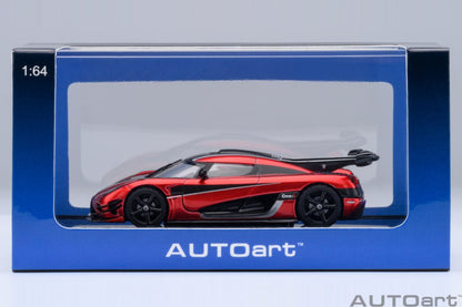 Koenigsegg One: 1 (Apple Red/Carbon) - Autoart 1/64