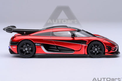 Koenigsegg One: 1 (Apple Red/Carbon) - Autoart 1/64