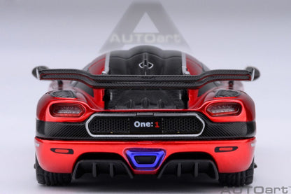 Koenigsegg One: 1 (Apple Red/Carbon) - Autoart 1/64