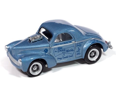 Johnny Lightning Duo-Pack 2025 Release 1- Set-A, Willys Gassers-1941 Willys &amp; 1933 Willys Gasser