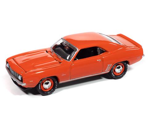 Johnny Lightning Duo-Pack 2025 Release 1- Set-A, F.A.S.T. Series-1969 Chevrolet ZL1 Camaro &amp;  1969 Corvette L88