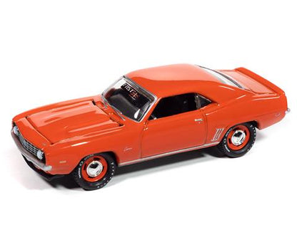 Johnny Lightning Duo-Pack 2025 Release 1- Set-A, F.A.S.T. Series-1969 Chevrolet ZL1 Camaro &amp;  1969 Corvette L88