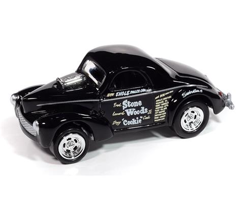 Johnny Lightning Duo-Pack 2025 Release 1- Set-B , Willys Gassers, 1941 Willys &amp; 1933 Willys Gasser Pickup