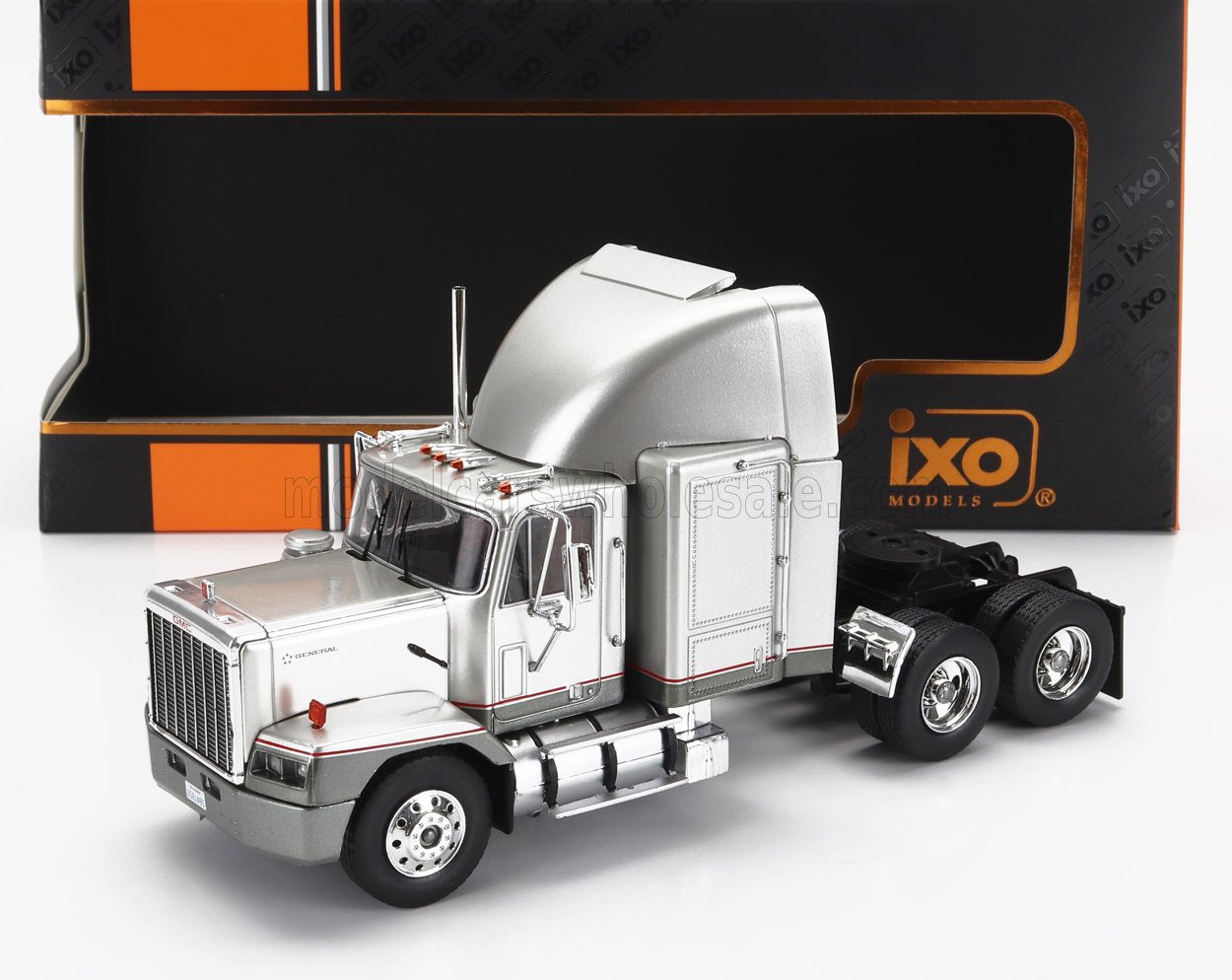 1988 GMC GENERAL SBFA Silver/Metallic Grey TRUCK TRACTOR CAB USA (1:43)