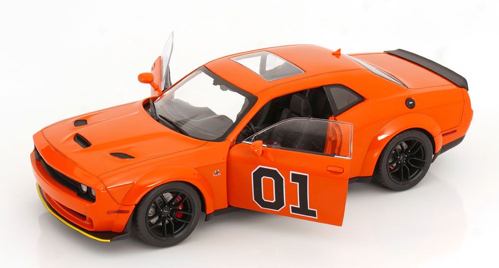SOLIDO - 2023 Dodge Challenger R/T Scat Pack Widebody - "Hazzard Tribute"