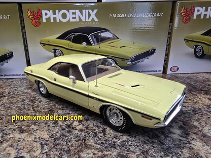 1970 Dodge Challenger DY2 Sunfire Yellow, Hard Top (Limitée à 54 unités-Limited to 54 units)
