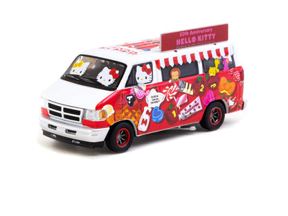 Dodge Van Hello Kitty Food Truck - 50th Anniversary