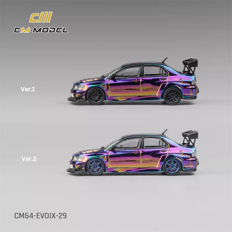 MITSUBISHI LANCER EVO IX RHD CHAMELEON CHROME  (CM64-EVOIX-29)