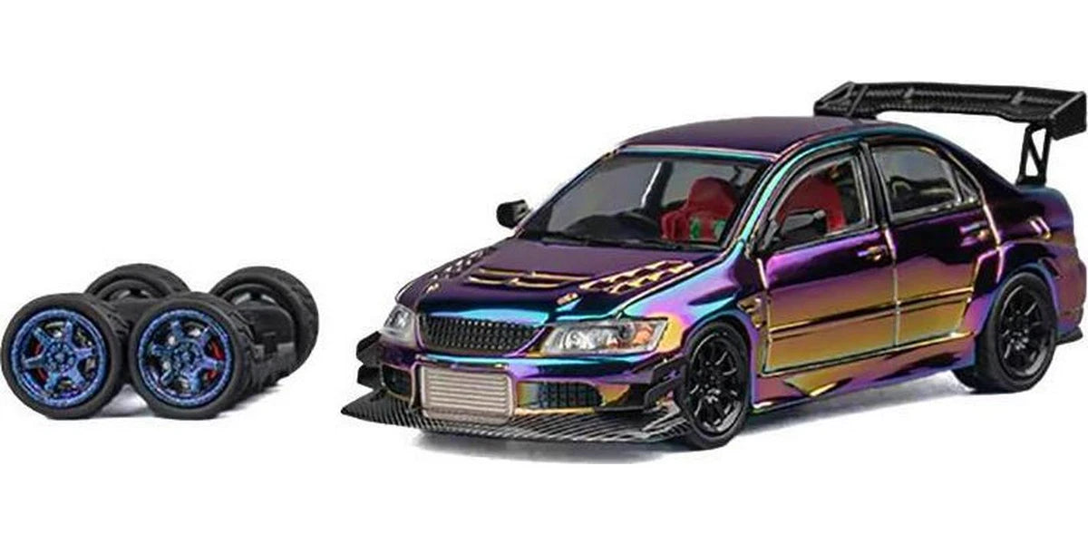 MITSUBISHI LANCER EVO IX RHD CHAMELEON CHROME  (CM64-EVOIX-29)