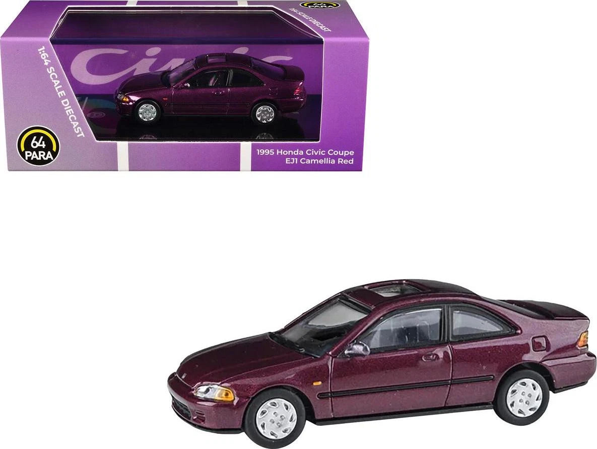 1995 Honda Civic Coupe EJ (Camellia Red Metallic)
