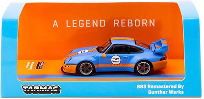 Porsche 993 Remastered By Gunther Werks (Blue &amp; Orange)