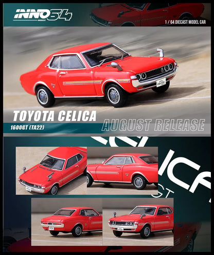 Toyota Celica 1600GT (TA22) RHD (Rouge)