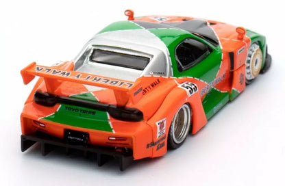 Mazda RX-7 FD3S LB-Super Silhouette (Green and Orange)