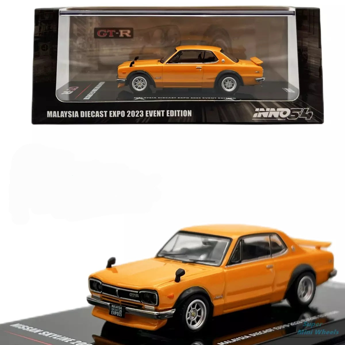 Nissan Skyline 2000 GT-R KPGC10 "Malaysia Diecast Expo Event" (Orange)