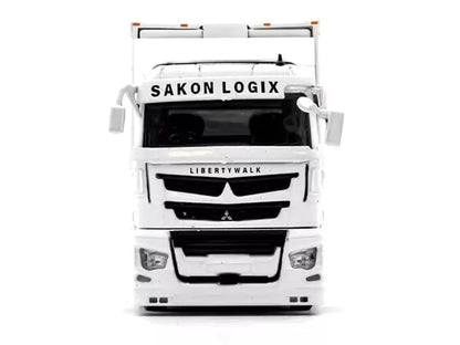 LBWK-Trucks Mitsubishi Fuso Super Great Transporter Sakon Logix