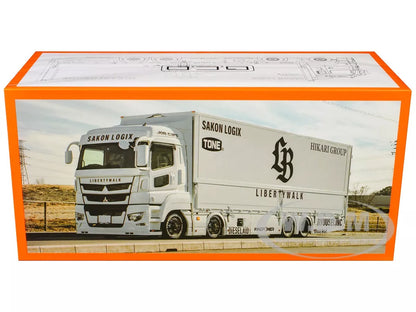 LBWK-Trucks Mitsubishi Fuso Super Great Transporter Sakon Logix
