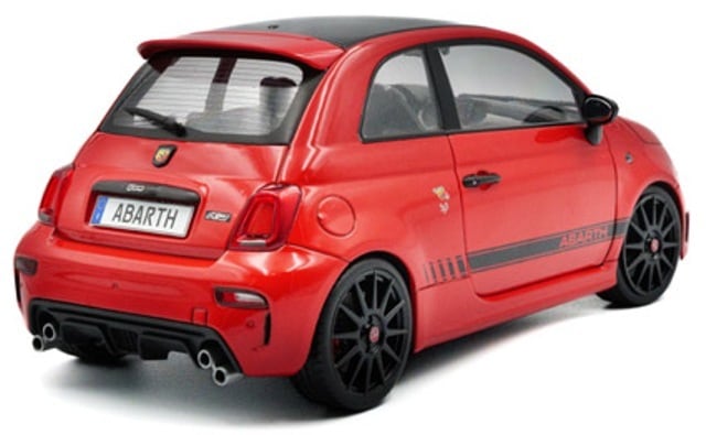 SOLIDO - 2022 Fiat F595 Abarth (Rosso Maranello)
