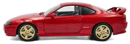 SOLIDO - 1999 Nissan Silvia S15 Spec-R Aero (Flame Red)