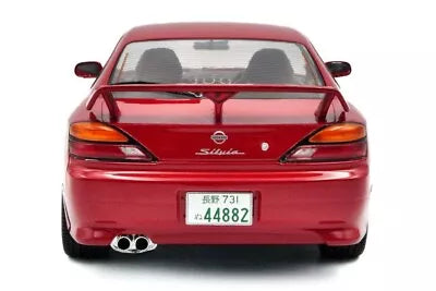 SOLIDO - 1999 Nissan Silvia S15 Spec-R Aero (Flame Red)