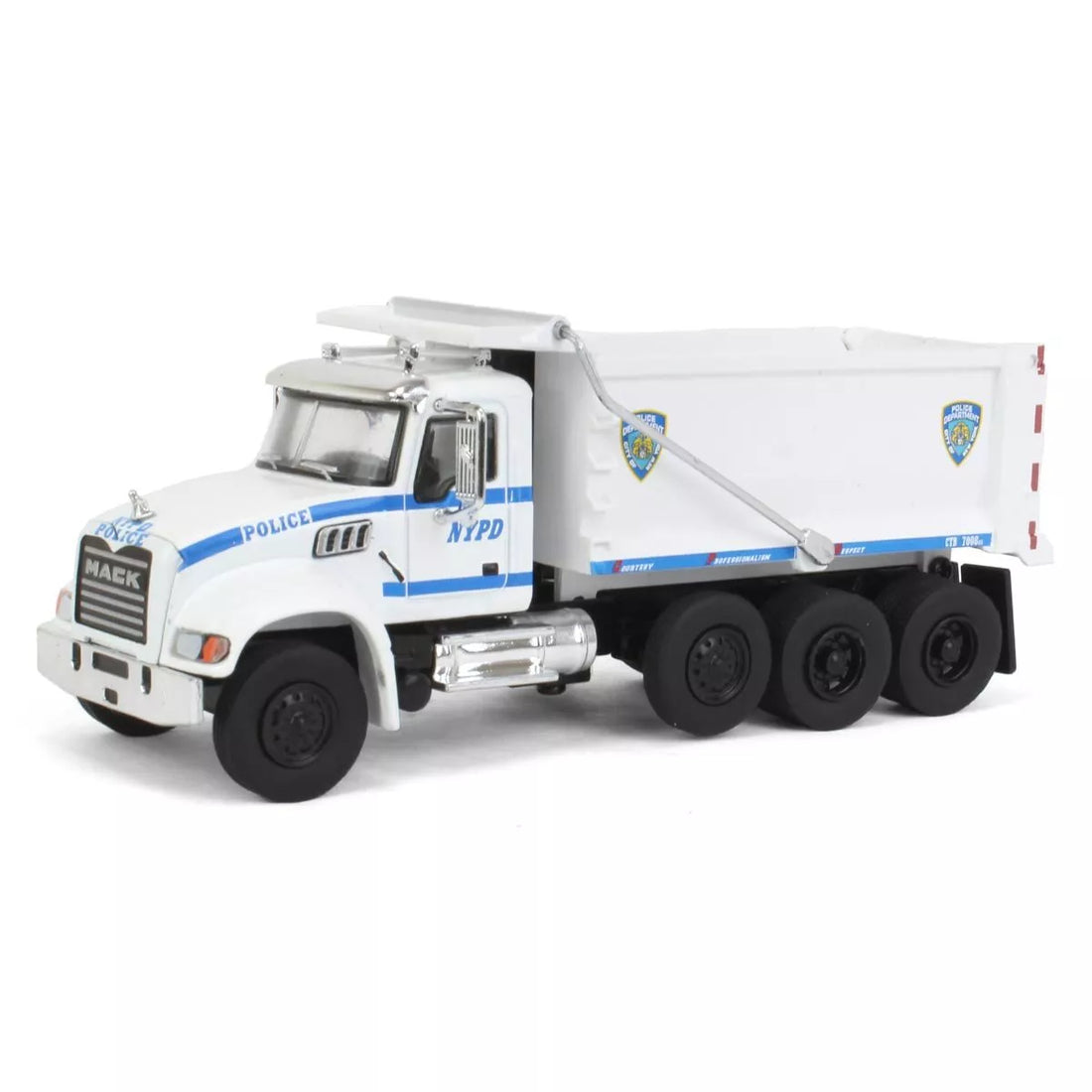 New York City Police Dept (NYPD) - 2019 Mack Granite Dump Truck