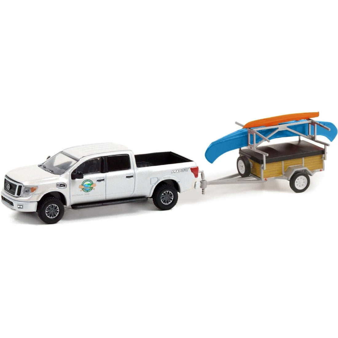 2019 Nissan Titan XD Pro-4X “Whitewater Canoe Rental” with Canoe Trailer - Hitch &amp; Tow Series 23