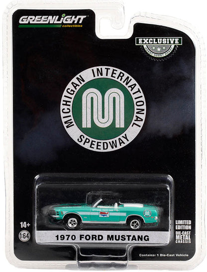 Michigan International Speedway Official Pace Car - 1970 Ford Mustang Mach 1 428 Cobra Jet Convertible