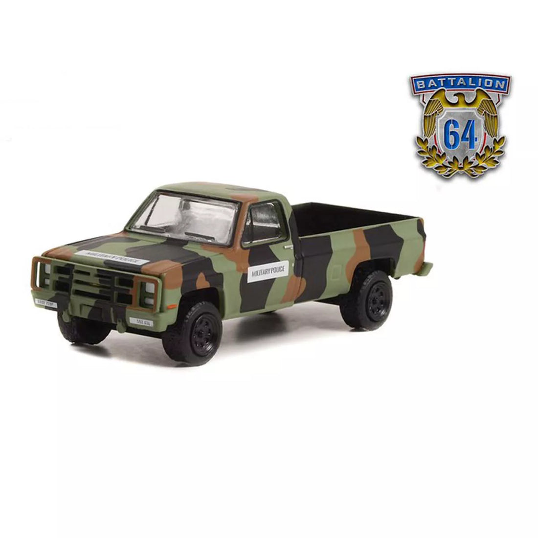 1985 Chevrolet M1008 CUCV Pickup Truck US Army Military Police Camo