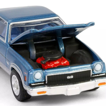 1973 Chevrolet Chevelle SS 454 Blue &amp; Silver