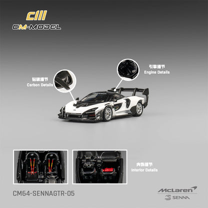 (PRE-ORDER 2025) MCLAREN SENNA GTR (WHITE)