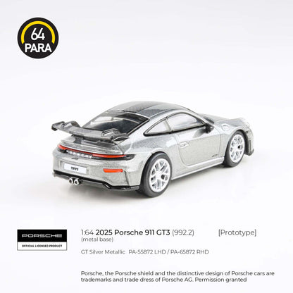 PARA64-2025 Porsche 911 GT3 (992.2) GT Silver Metallic LHD PA-55872