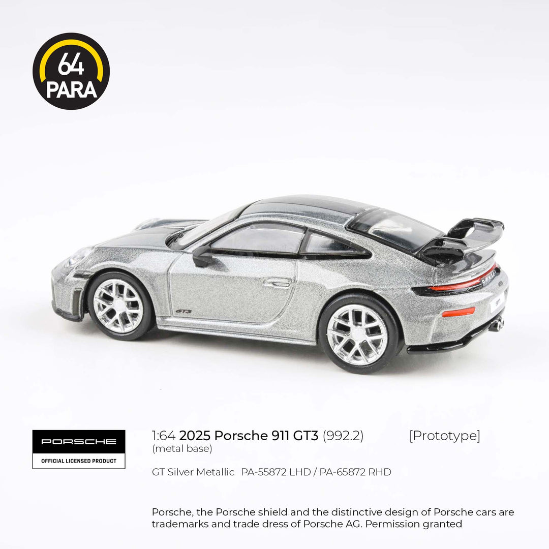 PARA64-2025 Porsche 911 GT3 (992.2) GT Silver Metallic LHD PA-55872