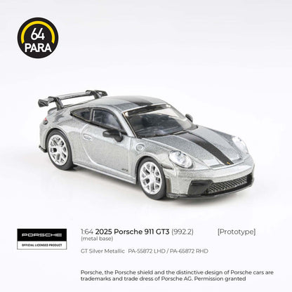 PARA64-2025 Porsche 911 GT3 (992.2) GT Silver Metallic LHD PA-55872