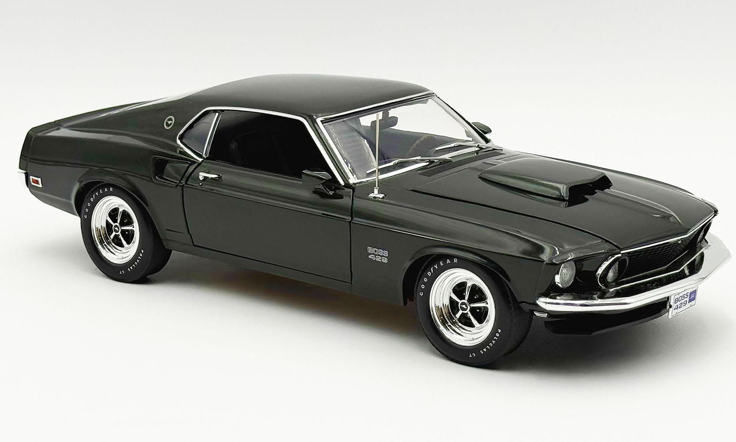 (PRE-ORDER 2025) 1969 Ford Mustang BOSS 429 - (Black Jade)