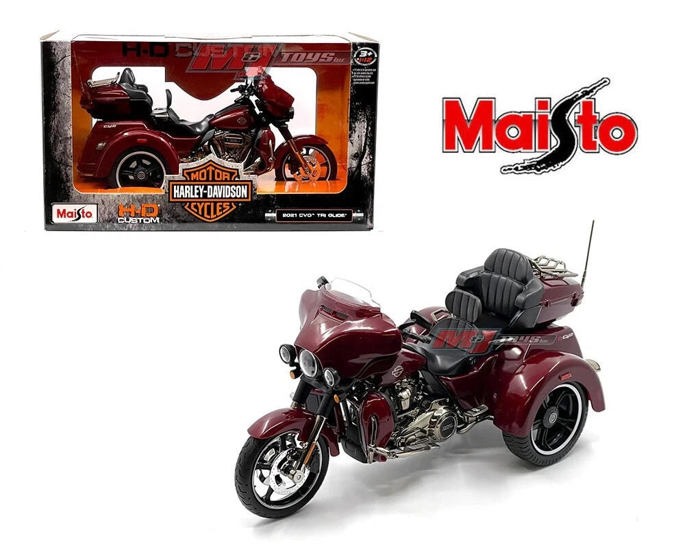 Maisto 1/12-Harley Davidson 2021 CVO Tri Glide  32337