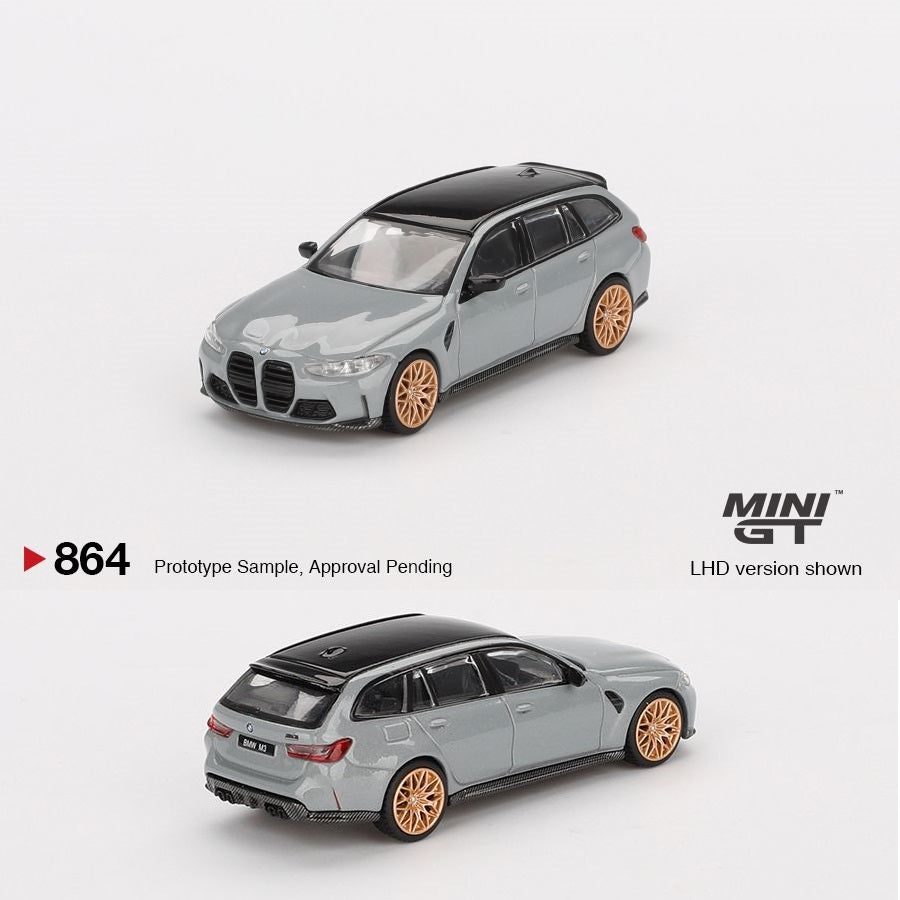 MINI GT-BMW M3 Competition Touring Brooklyn Grey MGT00864-L