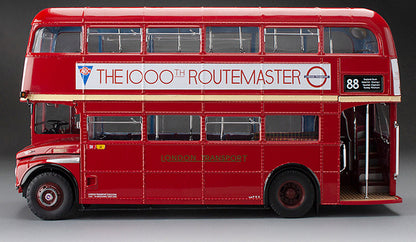 Sun Star 1/24-Routemaster Bus - RM1000 - 100 BXL - Red
