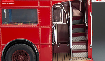 Sun Star 1/24-Routemaster Bus - RM1000 - 100 BXL - Red