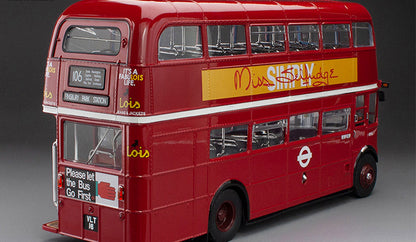Sun Star 1/24-Routemaster Bus - RM16-VLT 16 - Red