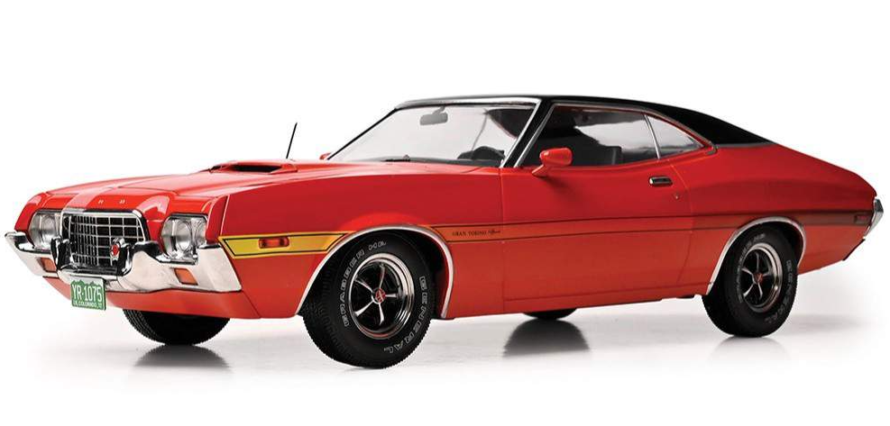 1972 Ford Gran Torino Sport 2-Door - Red