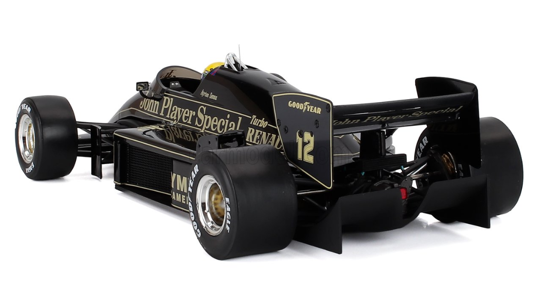 F1 97T RENAULT TURBO TEAM LOTUS JPS N 12 MONACO GP 1985 AYRTON SENNA - ENGINE DETAILS
