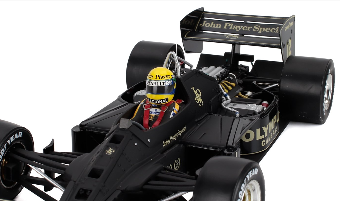 F1 97T RENAULT TURBO TEAM LOTUS JPS N 12 MONACO GP 1985 AYRTON SENNA - ENGINE DETAILS