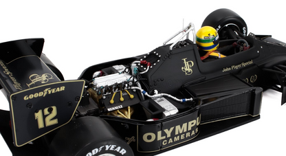F1 97T RENAULT TURBO TEAM LOTUS JPS N 12 MONACO GP 1985 AYRTON SENNA - ENGINE DETAILS