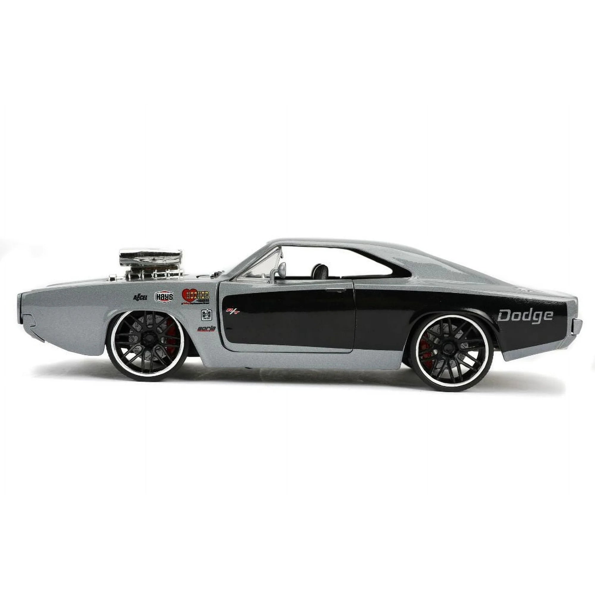 1970 Dodge Charger R/T with blower (Metallic Gray) - JD31668