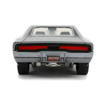 1970 Dodge Charger R/T with blower (Metallic Gray) - JD31668