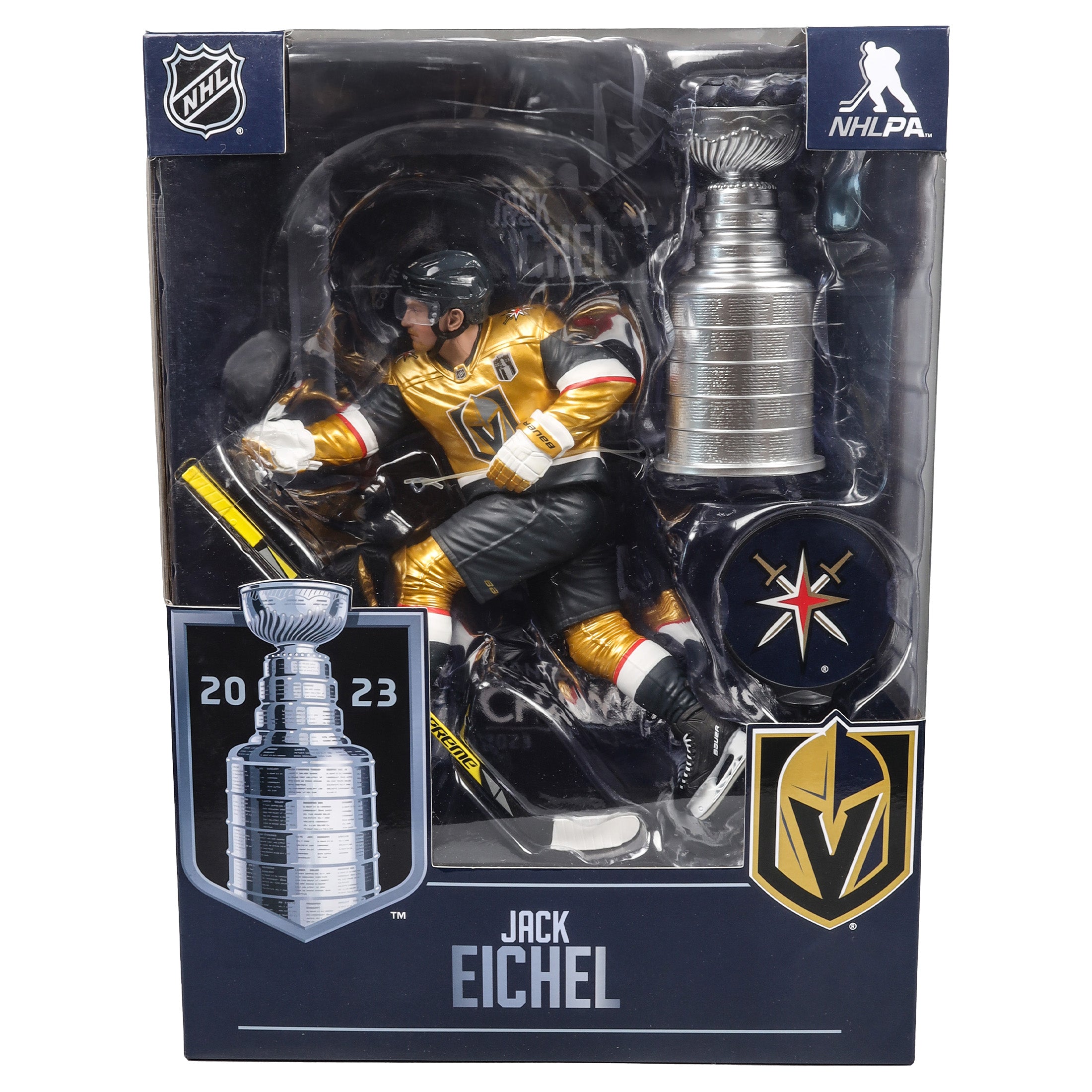 JACK EICHEL W/STANLEY CUP (VEGAS GOLDEN KNIGHTS) NHL 7