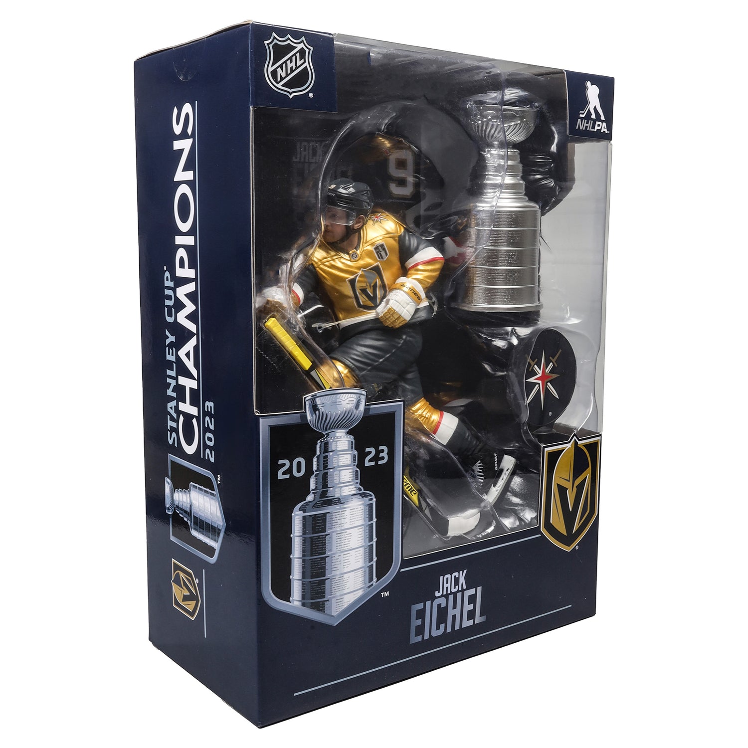 JACK EICHEL W/STANLEY CUP (VEGAS GOLDEN KNIGHTS) NHL 7" FIGURE MCFARLANE SPORTSPICKS
