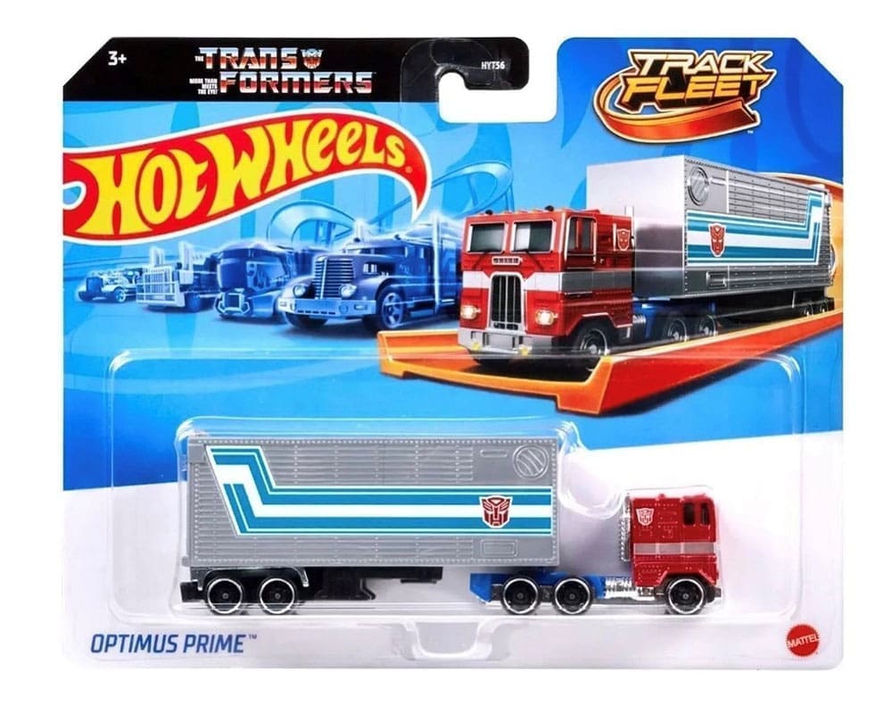 Hot Wheels 2024 Track Fleet Transformers Optimus Prime (Limite un par client-Limit one per client)