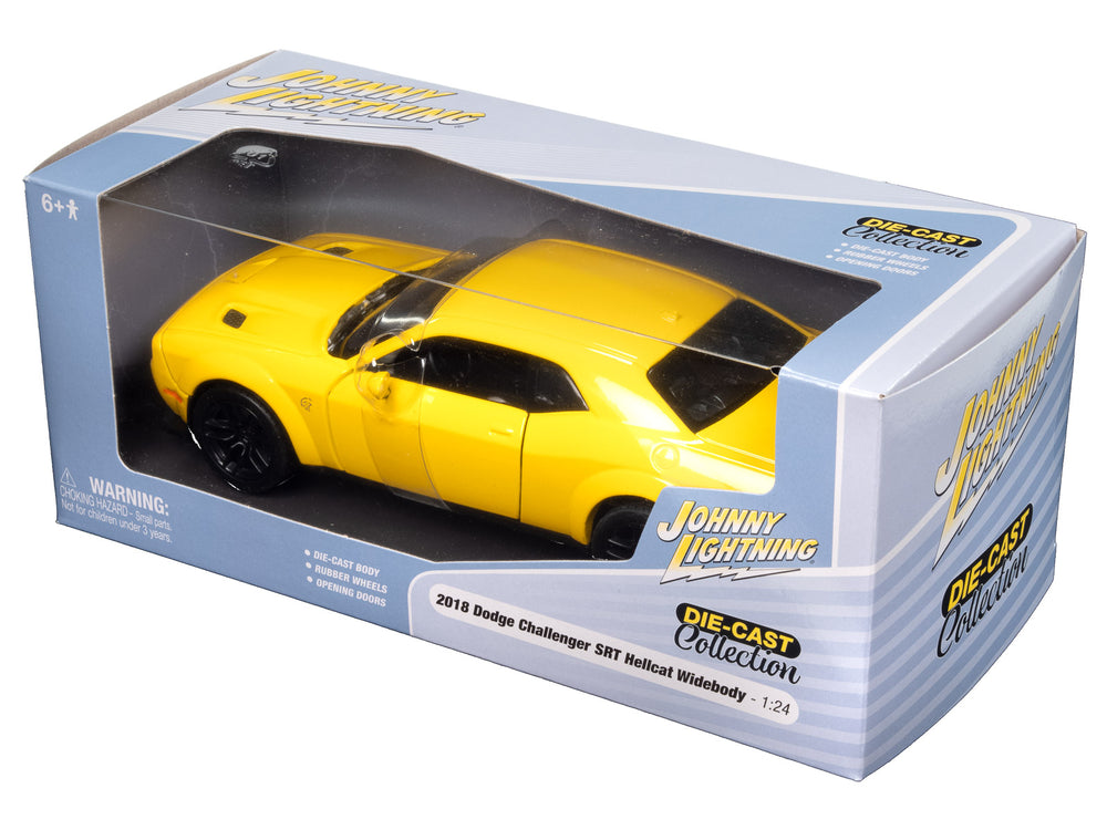 2018 Dodge Challenger SRT Hellcat Widebody-(Yellow)