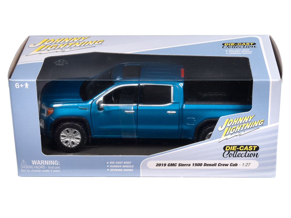 2019 GMC 1500 Sierra Denali Crew Cab-(Blue)