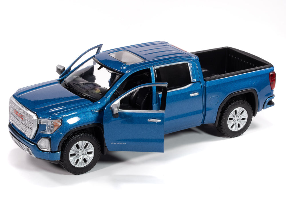 2019 GMC 1500 Sierra Denali Crew Cab-(Blue)